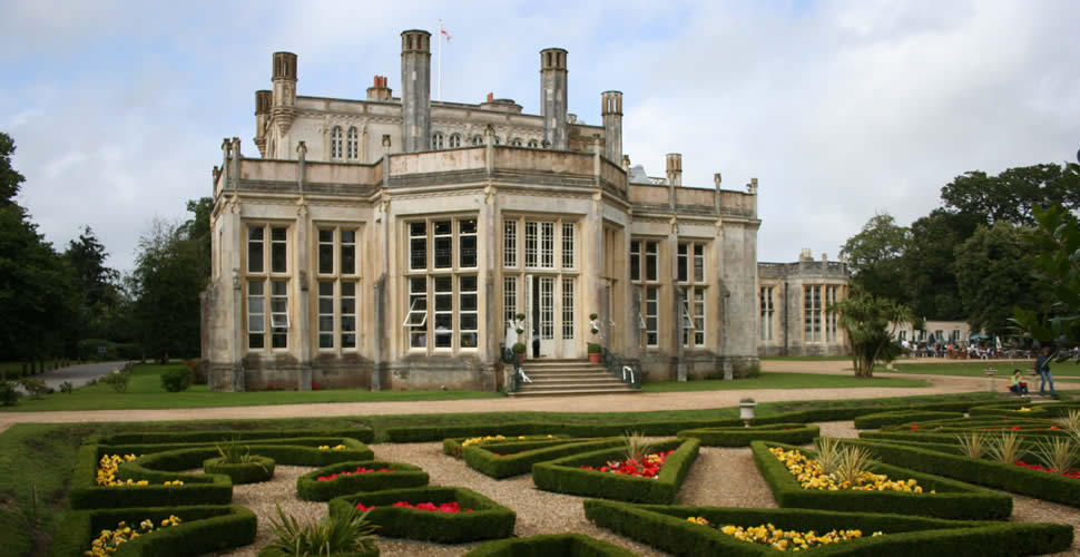 Highcliffe Castle White LED dance floor Wedding DJ